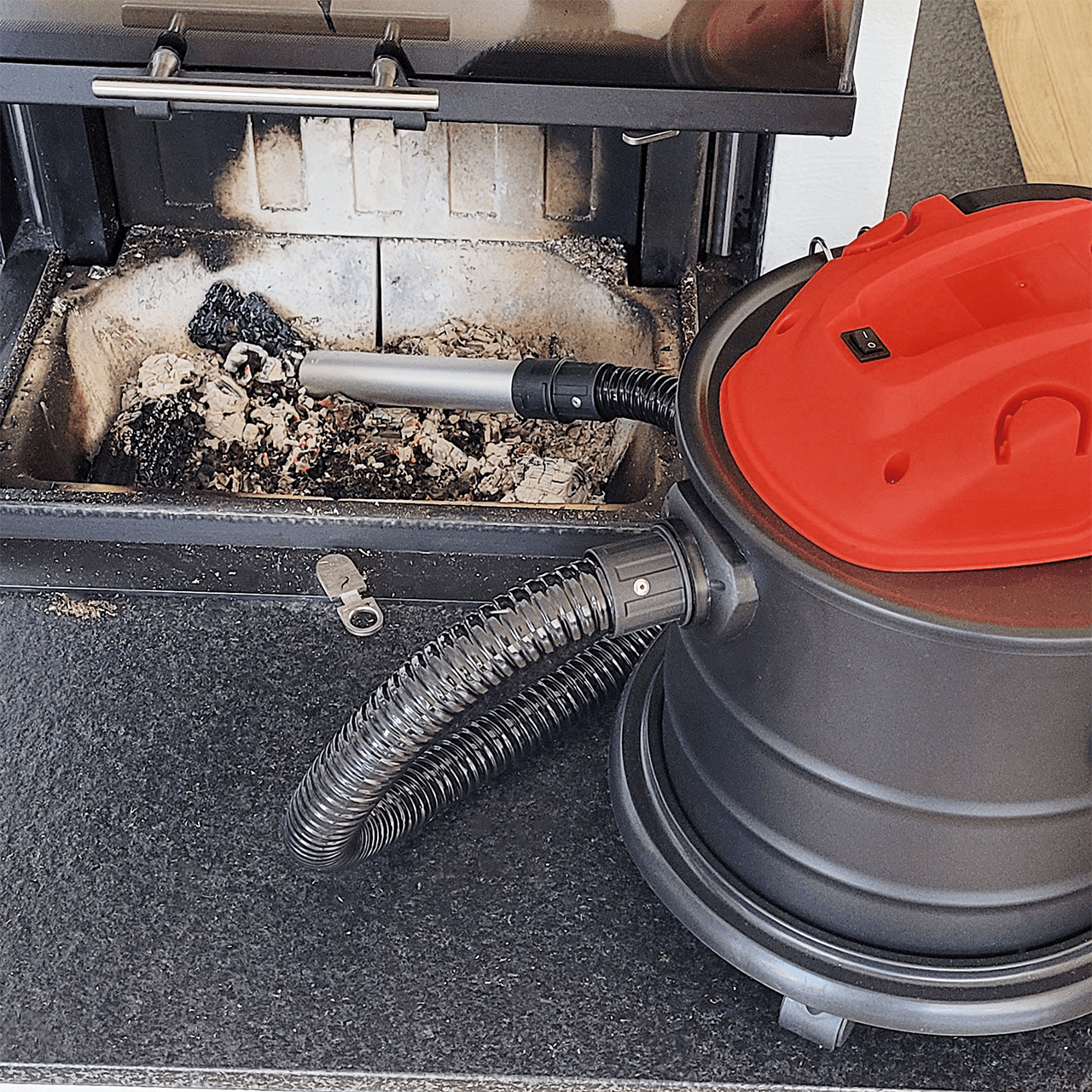 WALTER Asche- und Trockensauger 1200 W