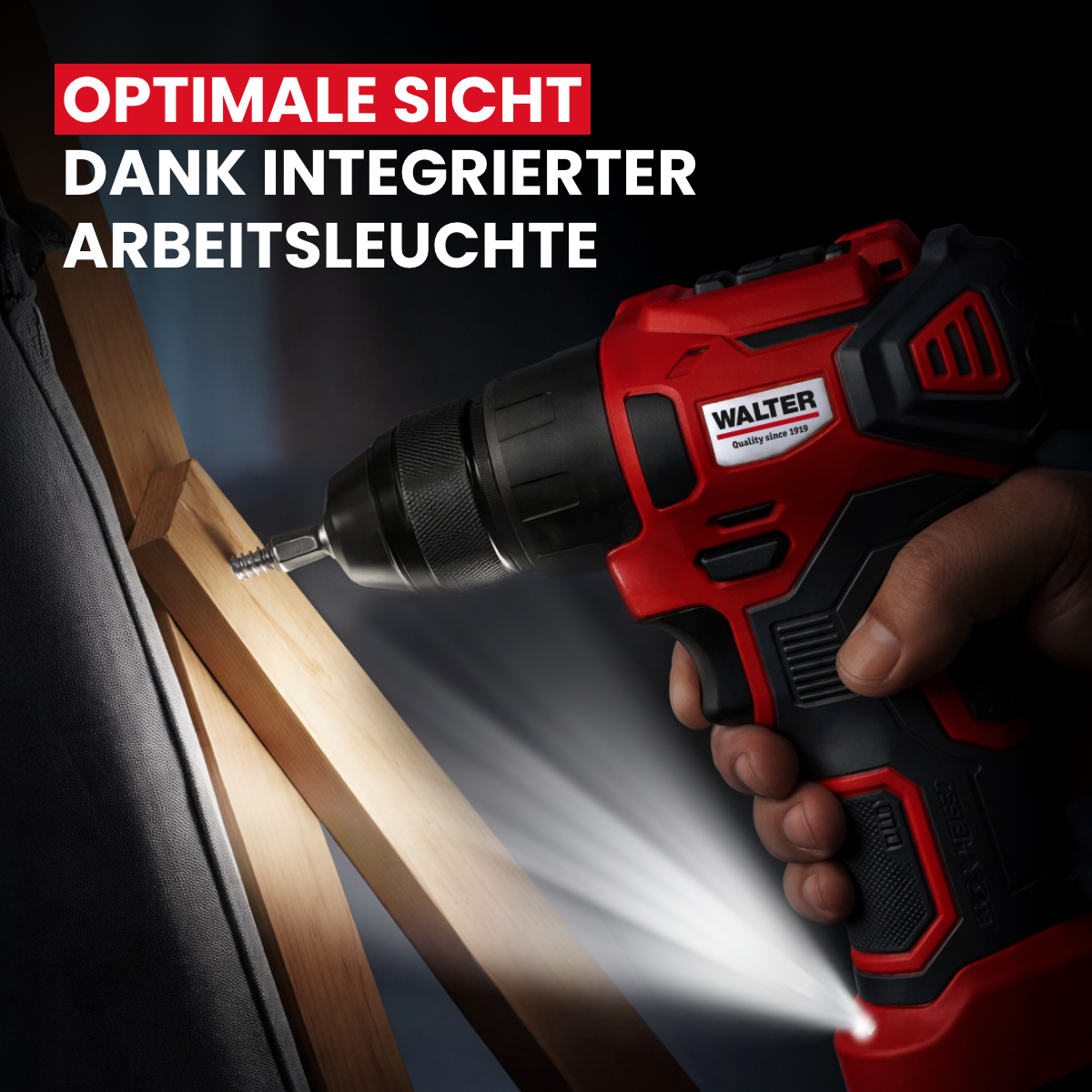 Akku-Schrauber 8 V Brushless