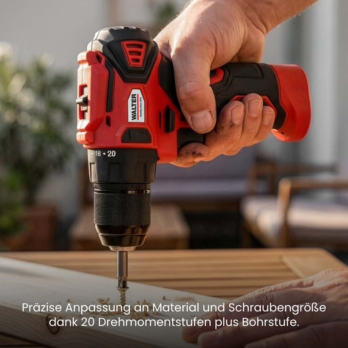 Akku-Schrauber 8 V Brushless