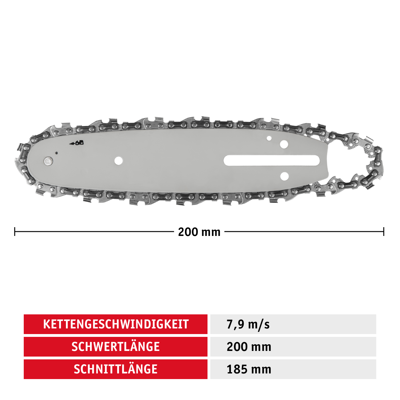 WALTER Elektro - Kettensäge 650 W