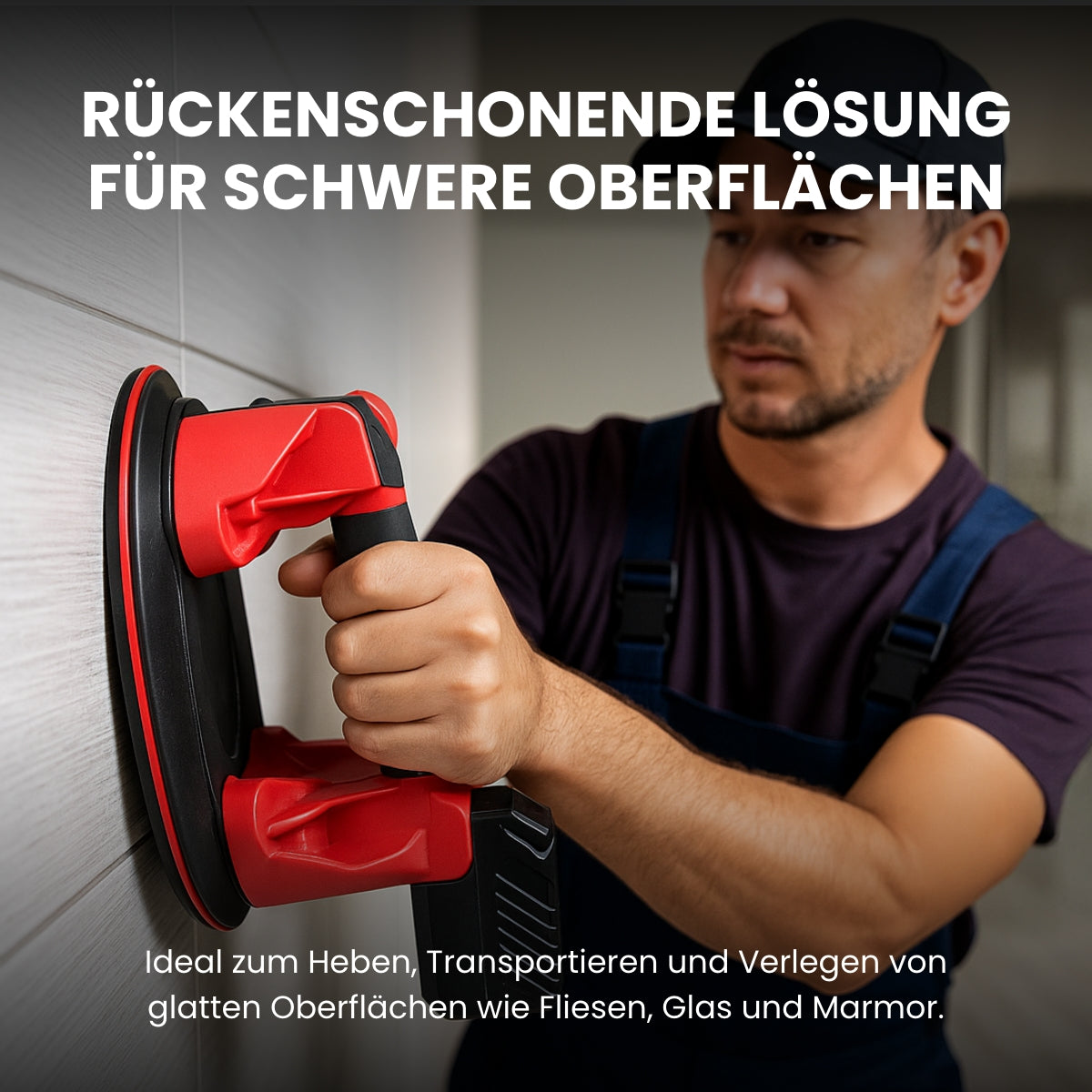 Cordless tile lifter