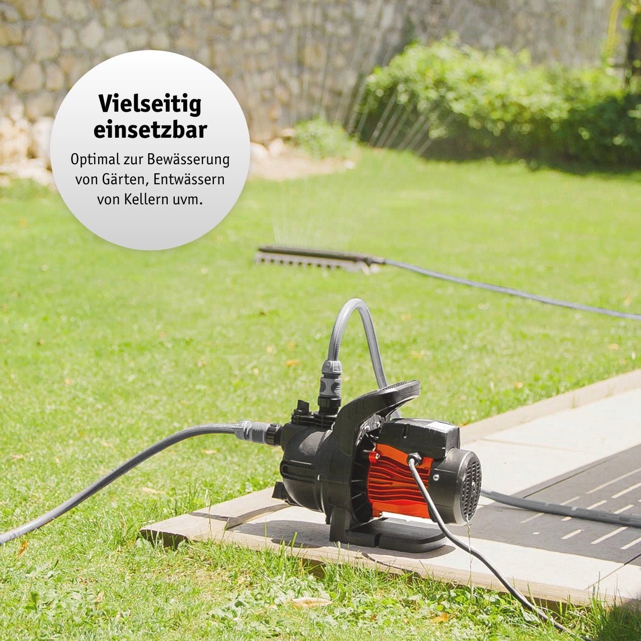 WALTER Gartenpumpe 600 W