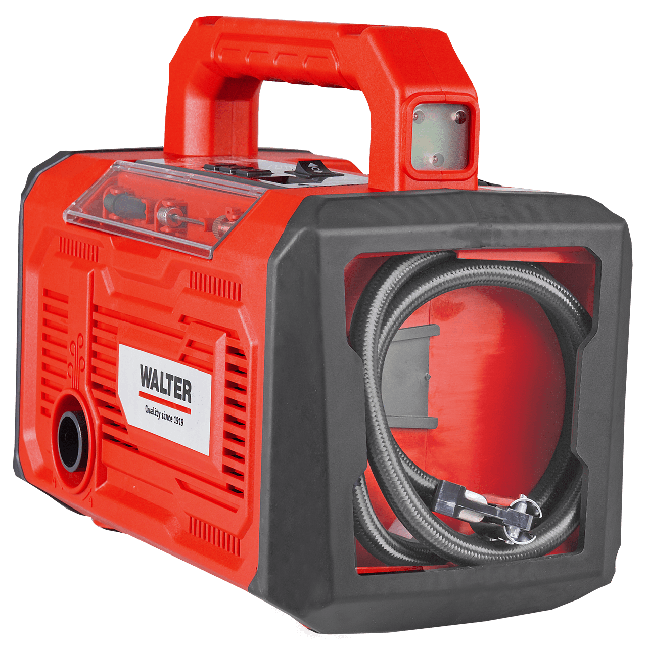 WALTER 3-in-1 Akku-Luft- und Volumenpumpe 20 V