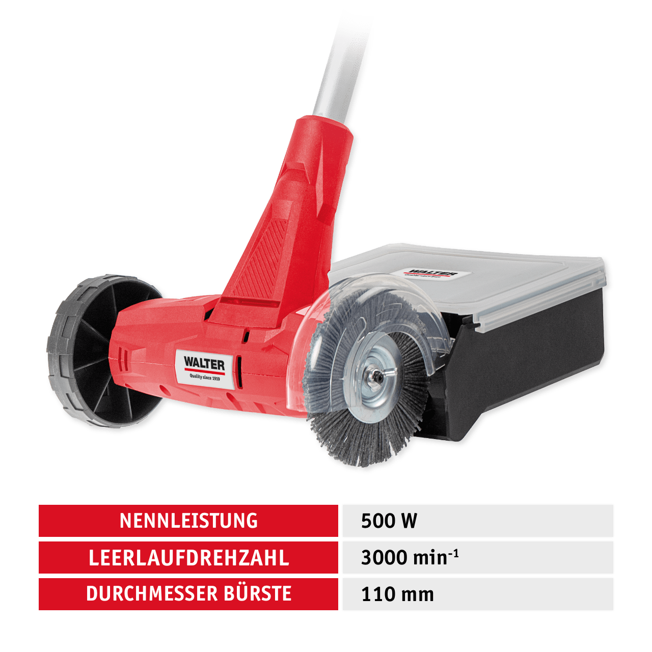 WALTER 2-in-1 Fugenreiniger