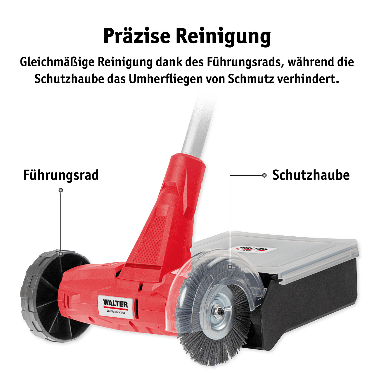 WALTER 2-in-1 Fugenreiniger