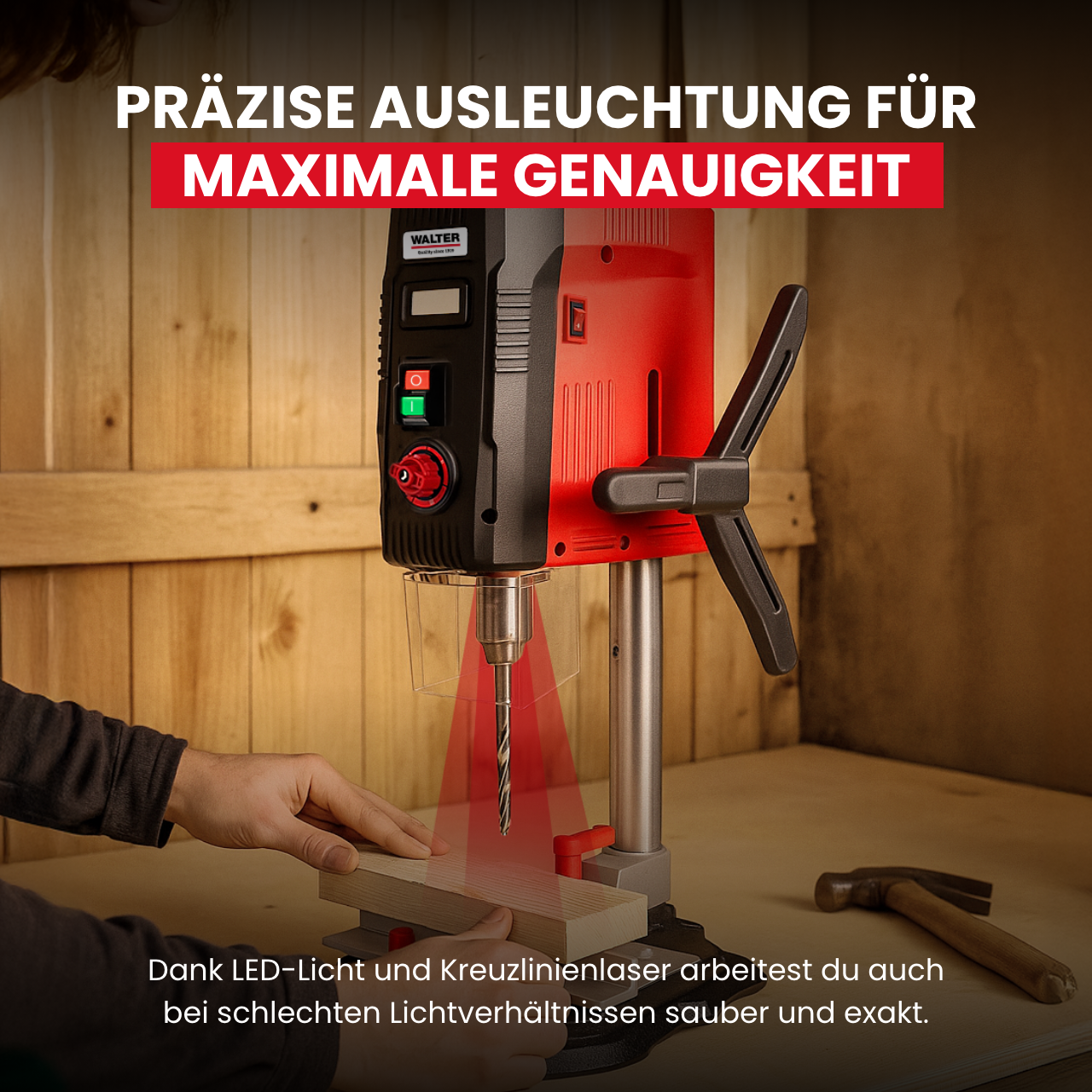 Bench drill 900 W