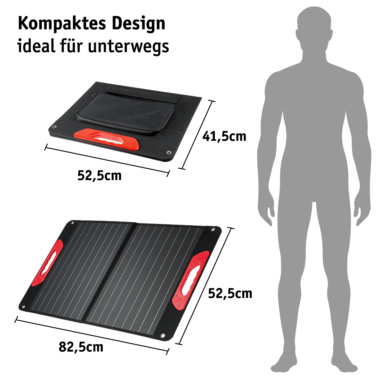 WALTER Solarpanel 60 W (faltbar)