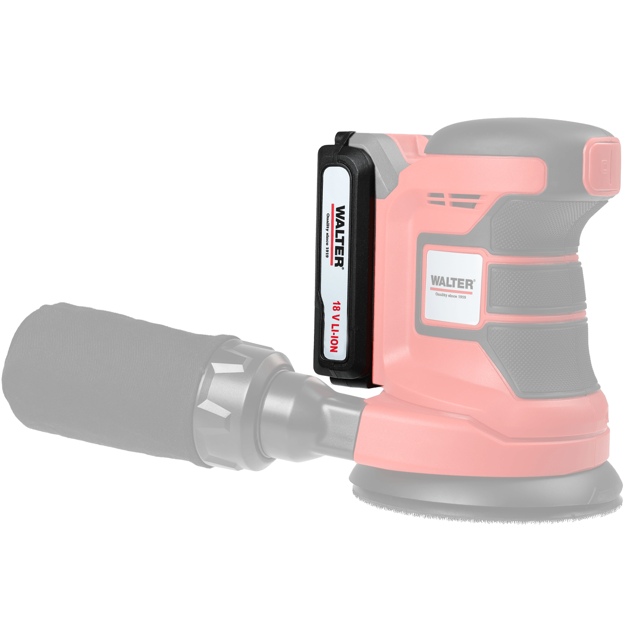 WALTER Li-Ion Akku 18 V - 2000 mAh
