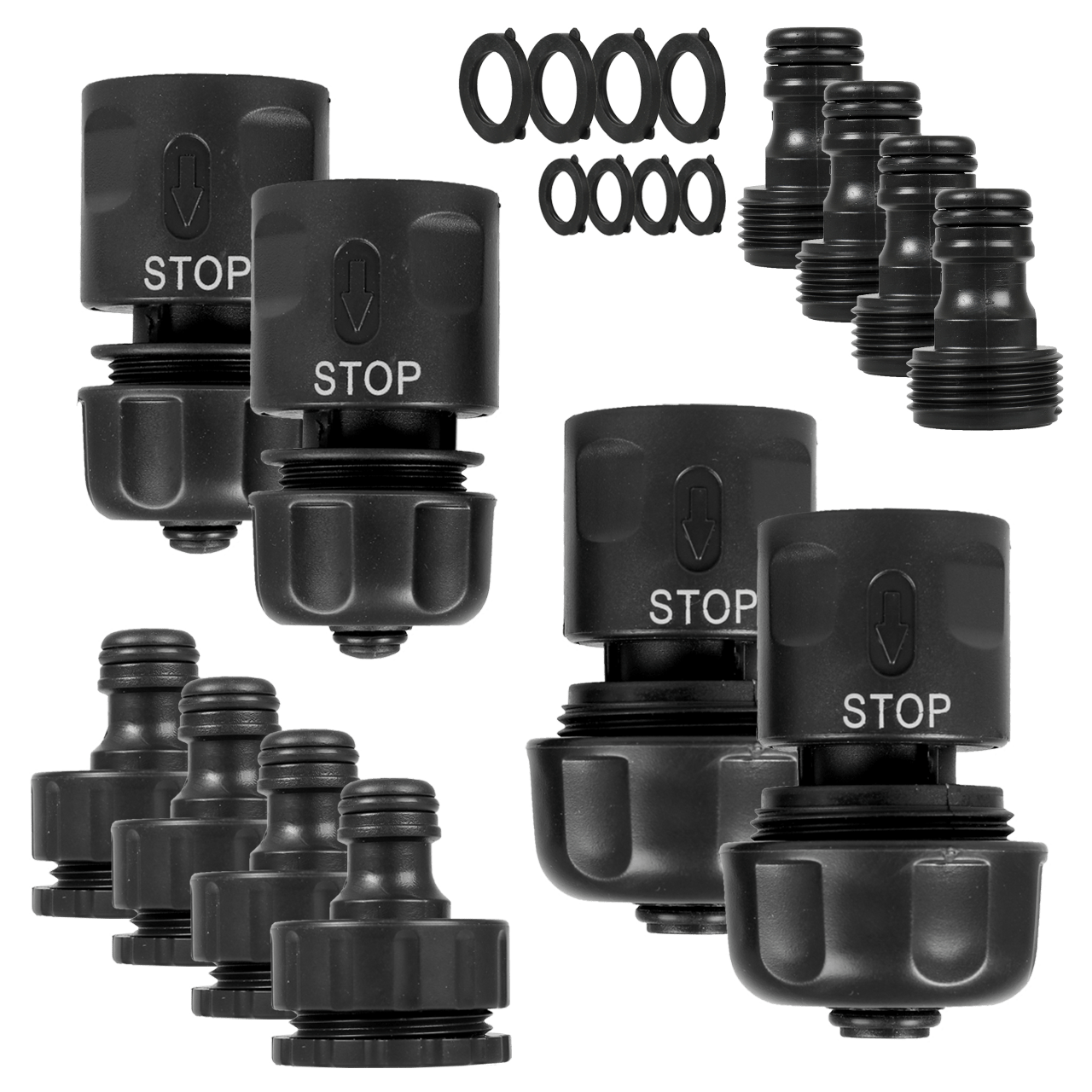 WALTER Schlauchadapter Set 20-tlg.