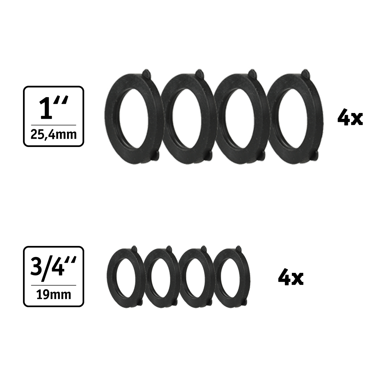 WALTER Schlauchadapter Set 20-tlg.