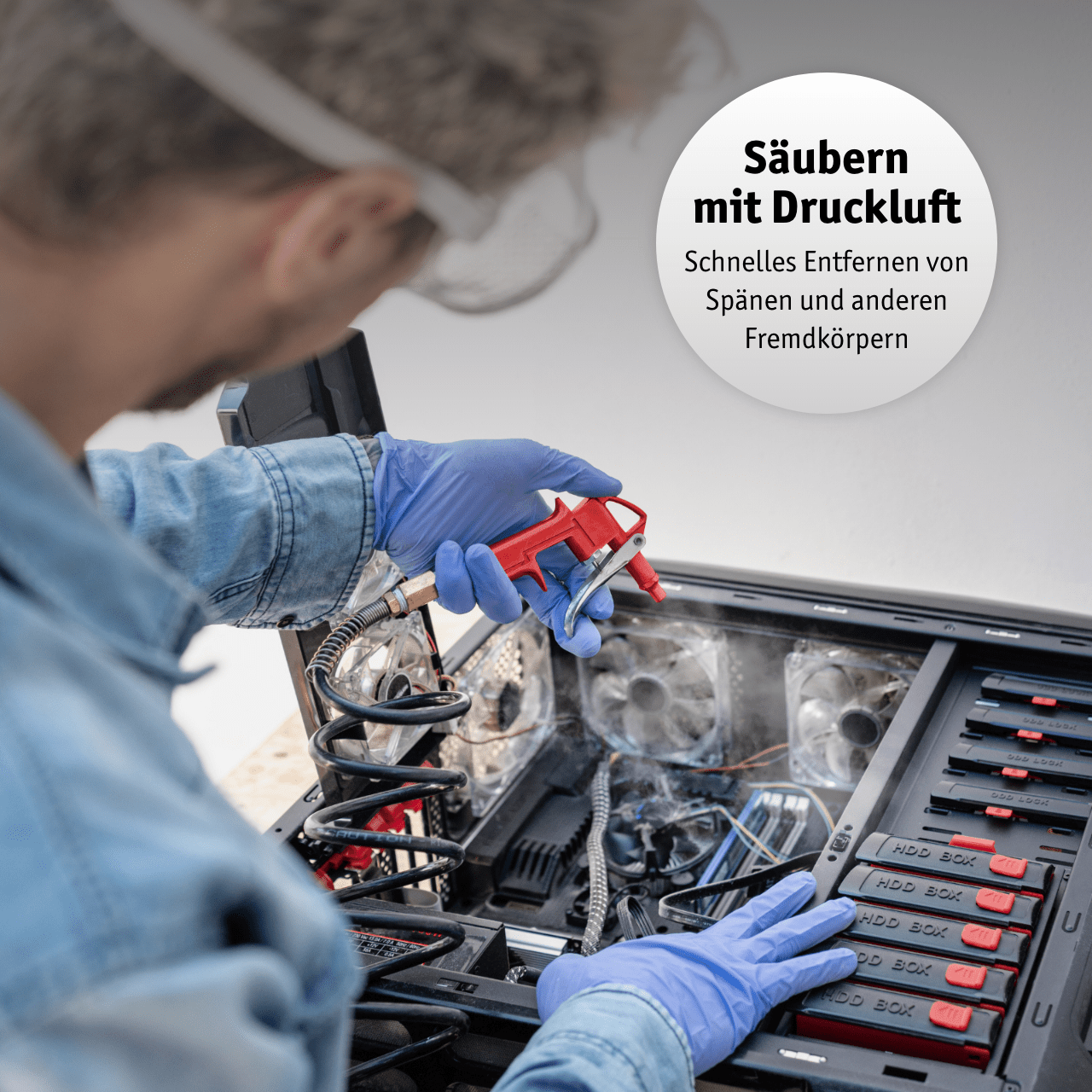 WALTER Druckluft Zubehör Set 13 tlg.