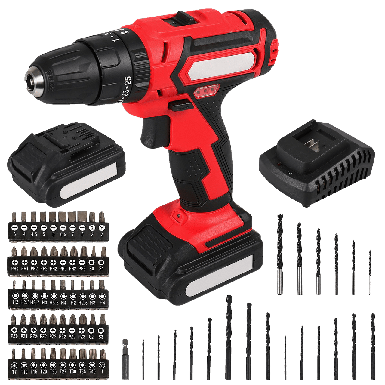 Kraft Li - Ionen Akkuschlagbohrschrauber 12 V