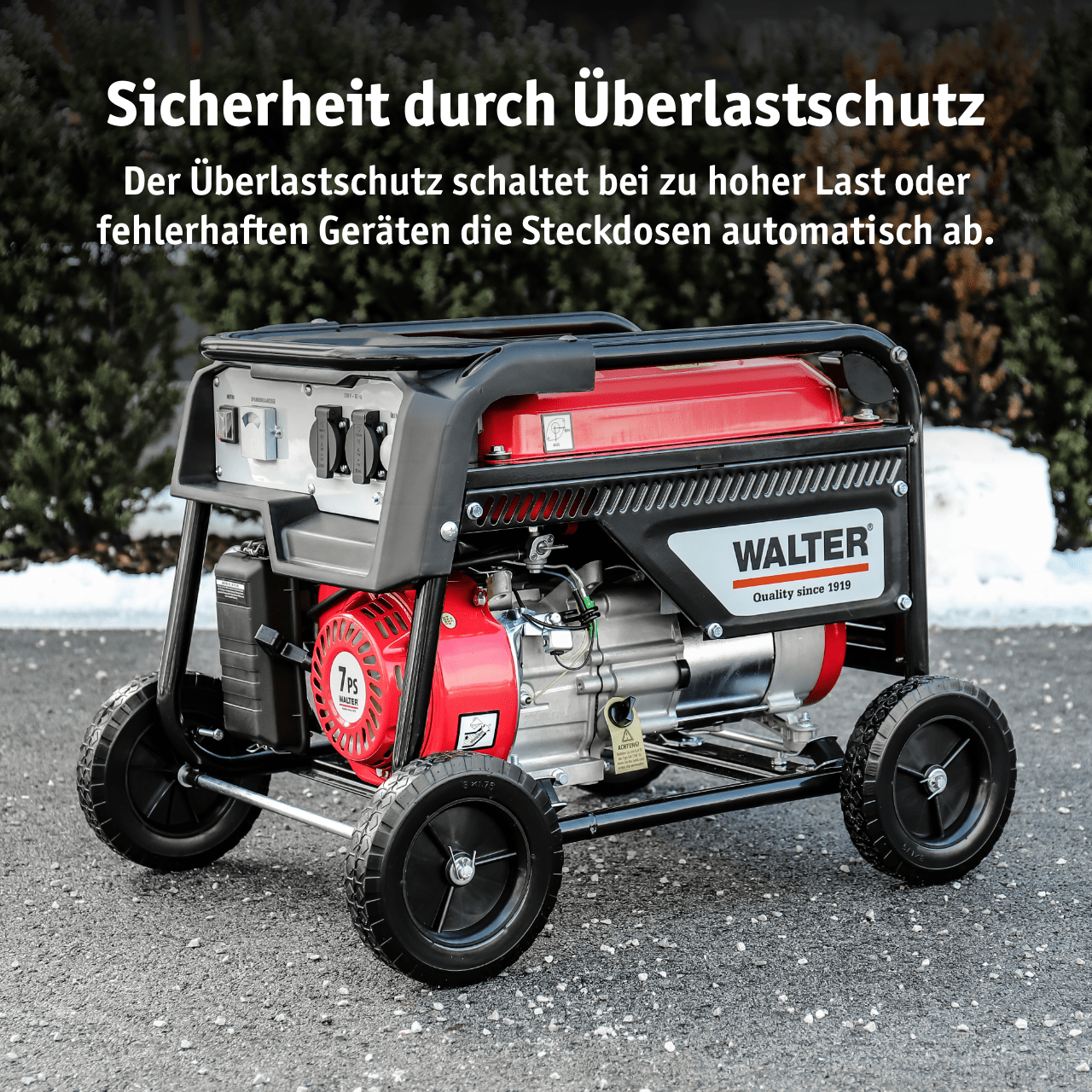 WALTER Stromerzeuger 2 600 W