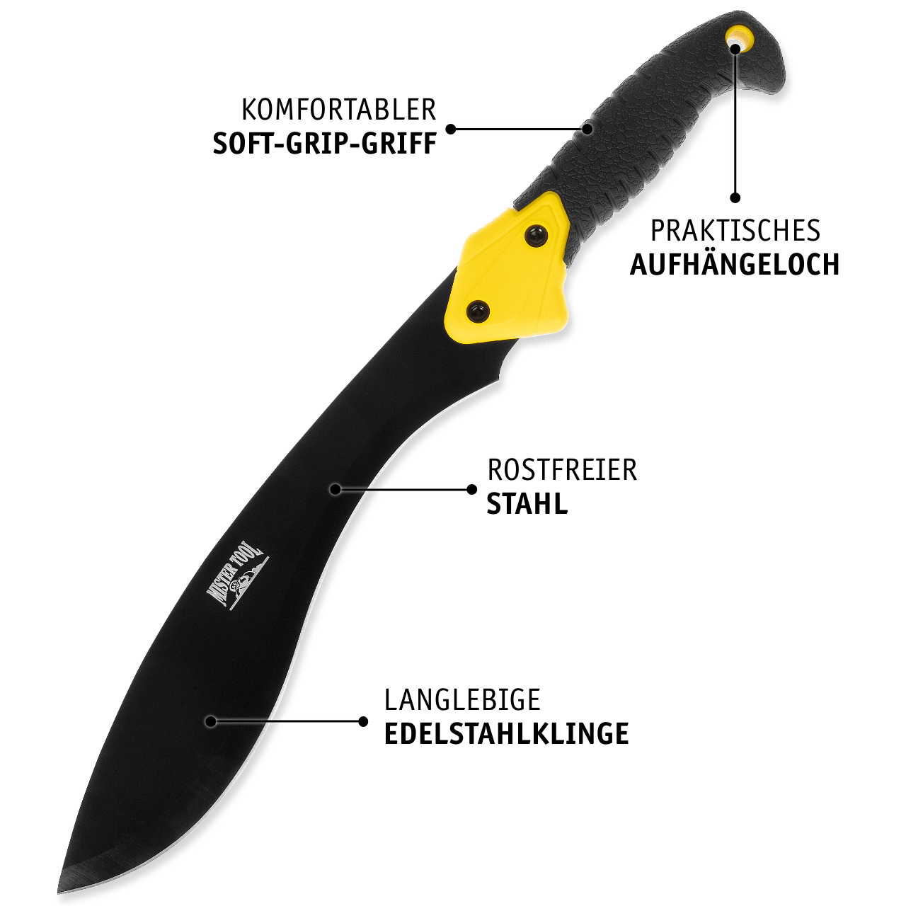 MISTER TOOL Gartenmachete