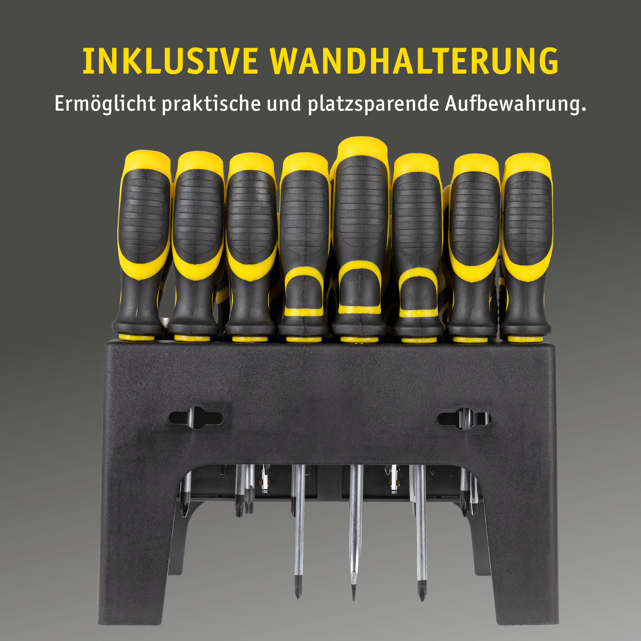 MISTER TOOL XXL-Schraubendreher- und Bitset 100-tlg.