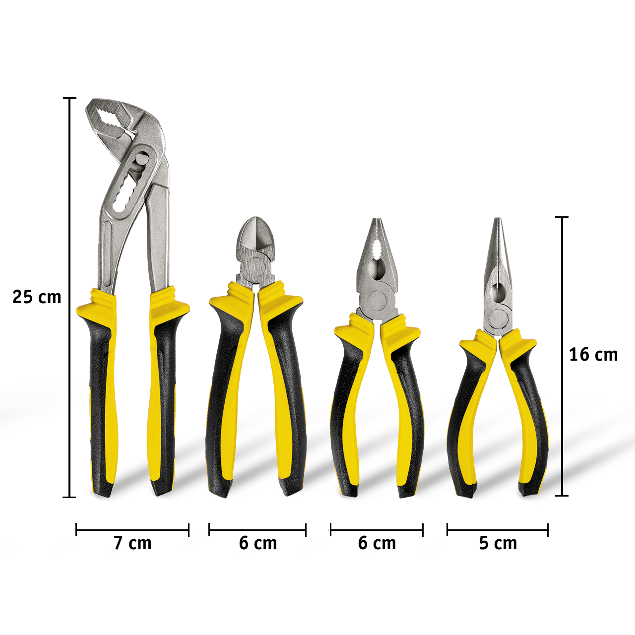 MISTER TOOL Zangen-Set 4-tlg.