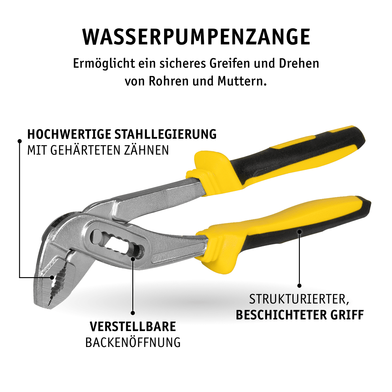 MISTER TOOL Zangen-Set 4-tlg.