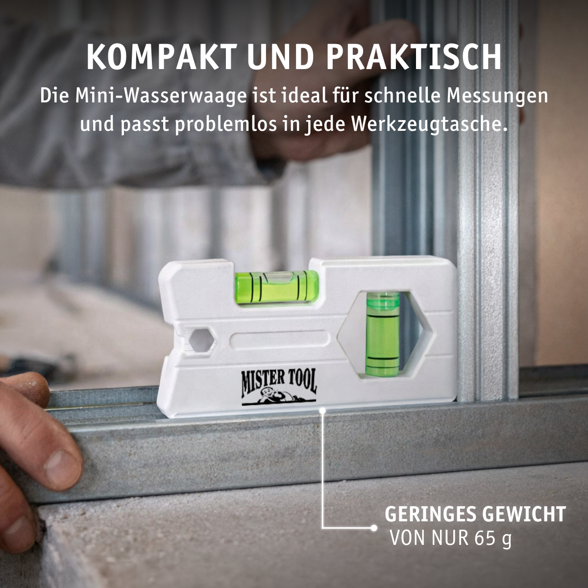 Wasserwaagen-Set 4-tlg.