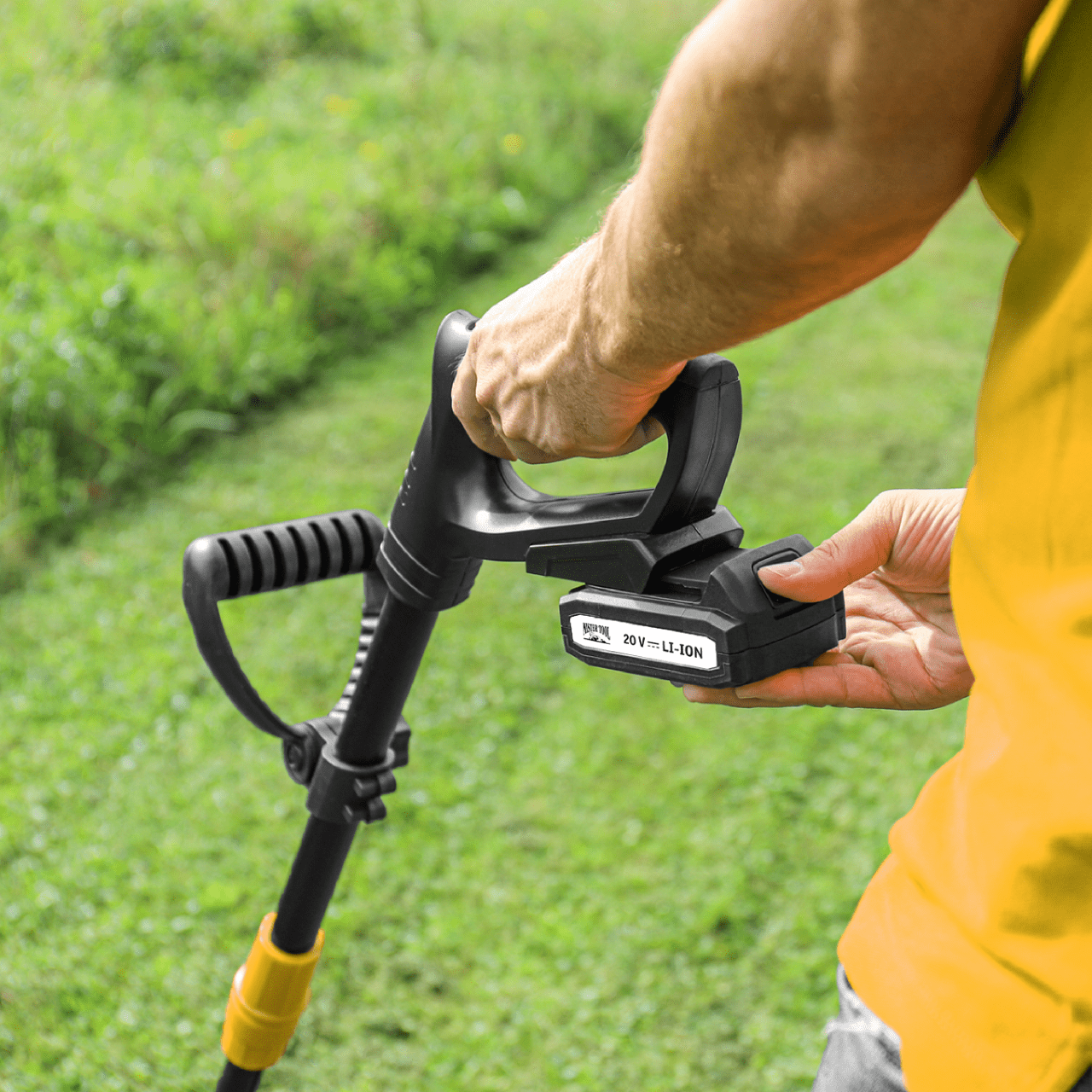 MISTER TOOL Akku-Gartengeräte-Set