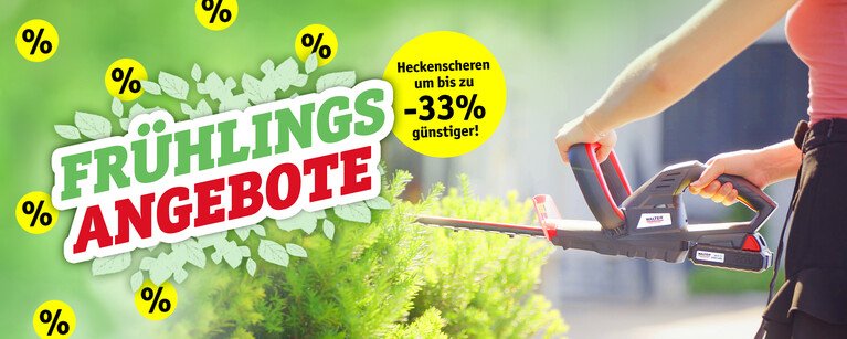 Heckenscheren Aktion
