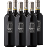 6x ICARIO Vitaroccia Riserva 2015 Vino Nobile di Montepulciano D.O.C.G.