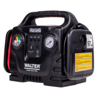 Jump starter with air compressor