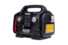 WALTER Jump starter with air compressor