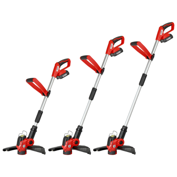 Elektro Akku-Rasentrimmer mit Akku Motorsense Freischneider Elektro Trimmer SR 