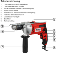 910 W Hammer drill #08