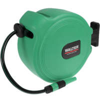 WALTER Hose reel with automatic safety retraction