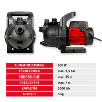 Gartenpumpe 600 W von WALTER #03