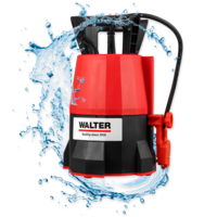 WALTER Low Suction Clear Water Pump 400 W