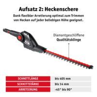 WALTER Li-Ion Battery High Pruner/Heck Trimmer 20 V #06