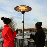 Halogen Terrassenstrahler inkl. Räder #06