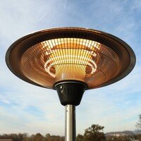Halogen Terrassenstrahler inkl. Räder #07