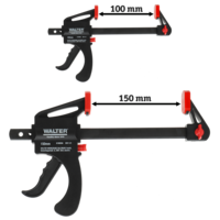 WALTER Quick-Action Clamp Set 4-pc. #03