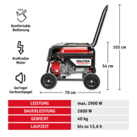 Stromerzeuger 2600 W von WALTER #04