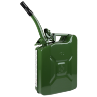 WALTER 10 l Metal Jerry Can with Spout