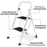 WALTER 2 Step Ladder foldable #02