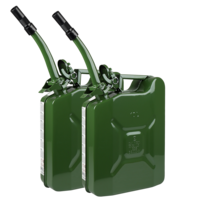 WALTER 10 l Metal Jerry Can with Spout