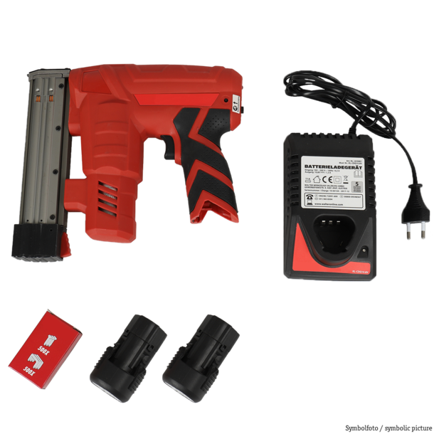 C Goods 10 8 V Cordless Staple And Nailing Gun With Staple