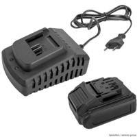B-Ware Akku-Luft- und Volumenpumpen Set 16 V inkl. Ersatzakku #05