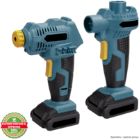 B-Ware Akku-Luft- und Volumenpumpen Set 16 V inkl. Ersatzakku
