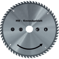 Hartmetall Sägeblatt von WALTER