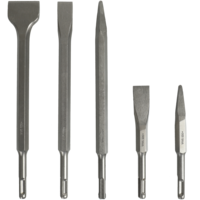 Chisel bit- Set SDS+ 5- pc. #02