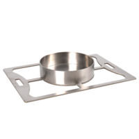 WALTER Burger tray with ring for Roaster