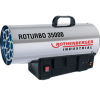 Rothenberger Industrial Turbo fan gas heater 35000 Roturbo 35000