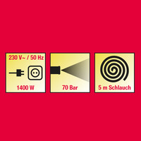 Hochdruckreiniger 1400 W kompakte Bauweise #07