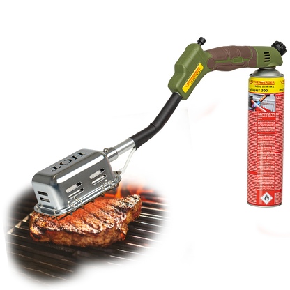 Handy Roaster mit Piezozündung inkl. Gas