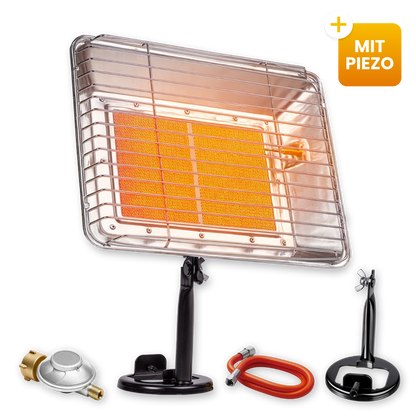 Gasheizstrahler Eco mit Piezo